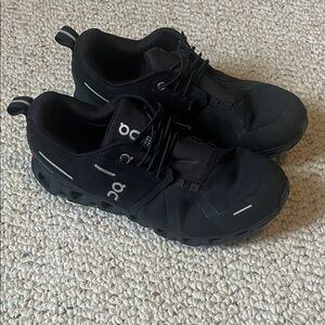 On Running Woman’s Black Athletic Shoes